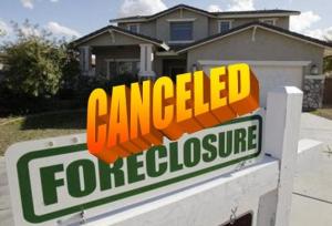 Commercial Lien Canceled Home Foreclosure